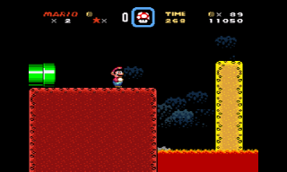 Screenshot Thumbnail / Media File 1 for Super Mario World (USA) [Hack by Superwiidude v1.0] (~Mario's Amazing Adventure)